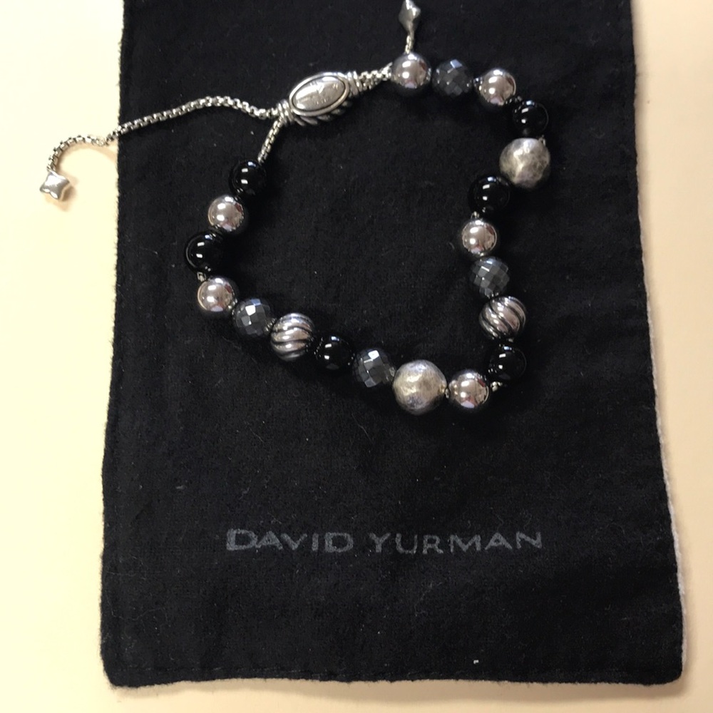 David Yurman Onyx braclet